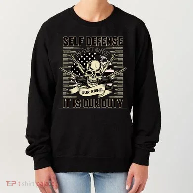 2nd Amendment Self Defense Women's Sweatshirt