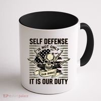 2nd Amendment Self Defense Coffee Mug thumb 1