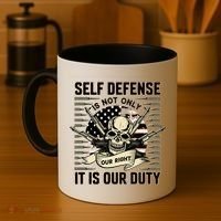 2nd Amendment Self Defense Coffee Mug thumb 4