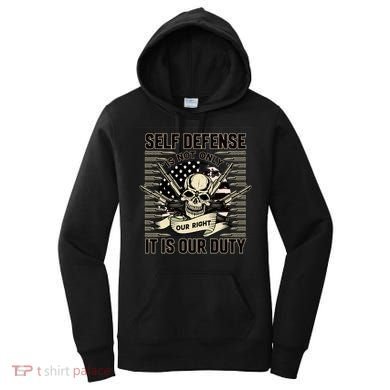2nd Amendment Self Defense Women's Hoodie