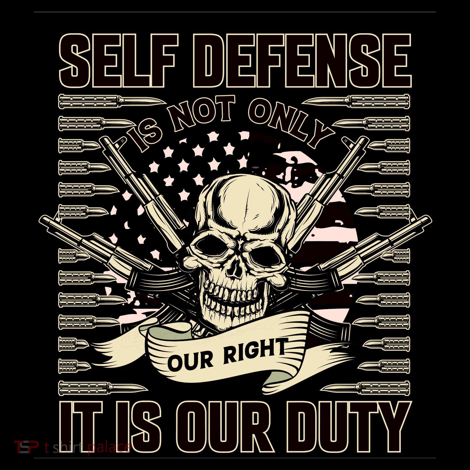 2nd Amendment Self Defense Women's Hoodie