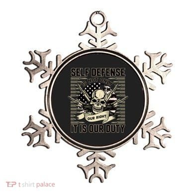 2nd Amendment Self Defense Ornament