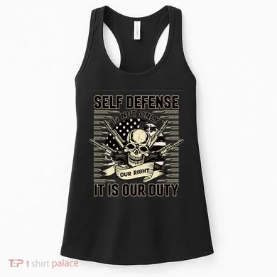 2nd Amendment Self Defense Women's Tank Top