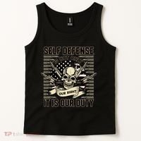 2nd Amendment Self Defense Tank Top thumb 2