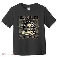 2nd Amendment Self Defense Toddler T-Shirt thumb 0