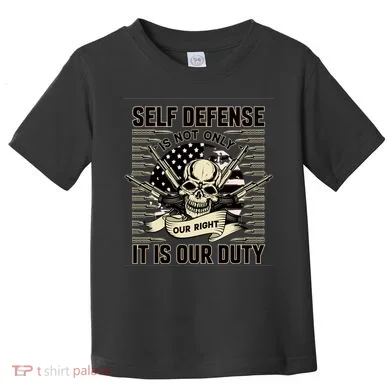 2nd Amendment Self Defense Toddler T-Shirt