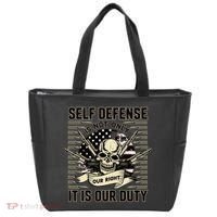 2nd Amendment Self Defense Tote Bag thumb 0
