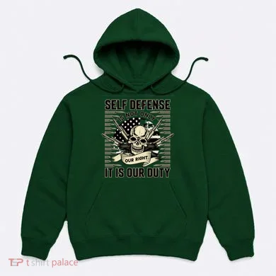 2nd Amendment Self Defense Hoodie