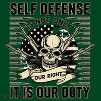 2nd Amendment Self Defense Long Sleeve Shirt thumb 2