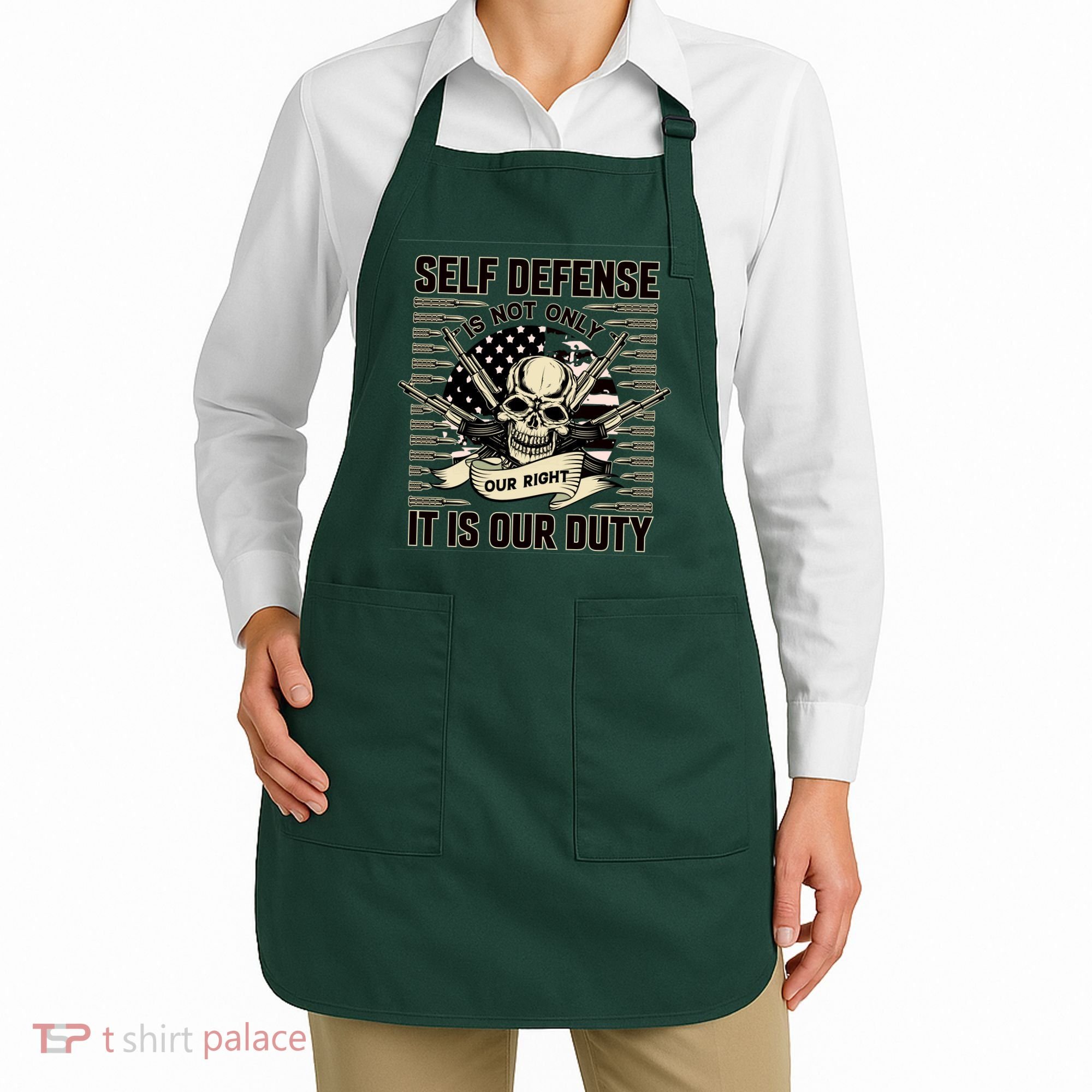 2nd Amendment Self Defense Apron