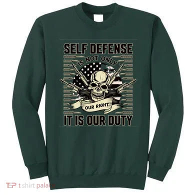 2nd Amendment Self Defense Sweatshirt