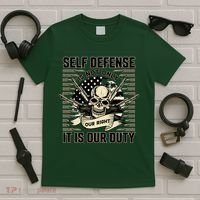 2nd Amendment Self Defense T-Shirt thumb 5