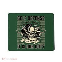 2nd Amendment Self Defense Mousepad thumb 0