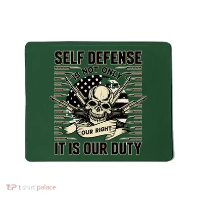 2nd Amendment Self Defense Mousepad