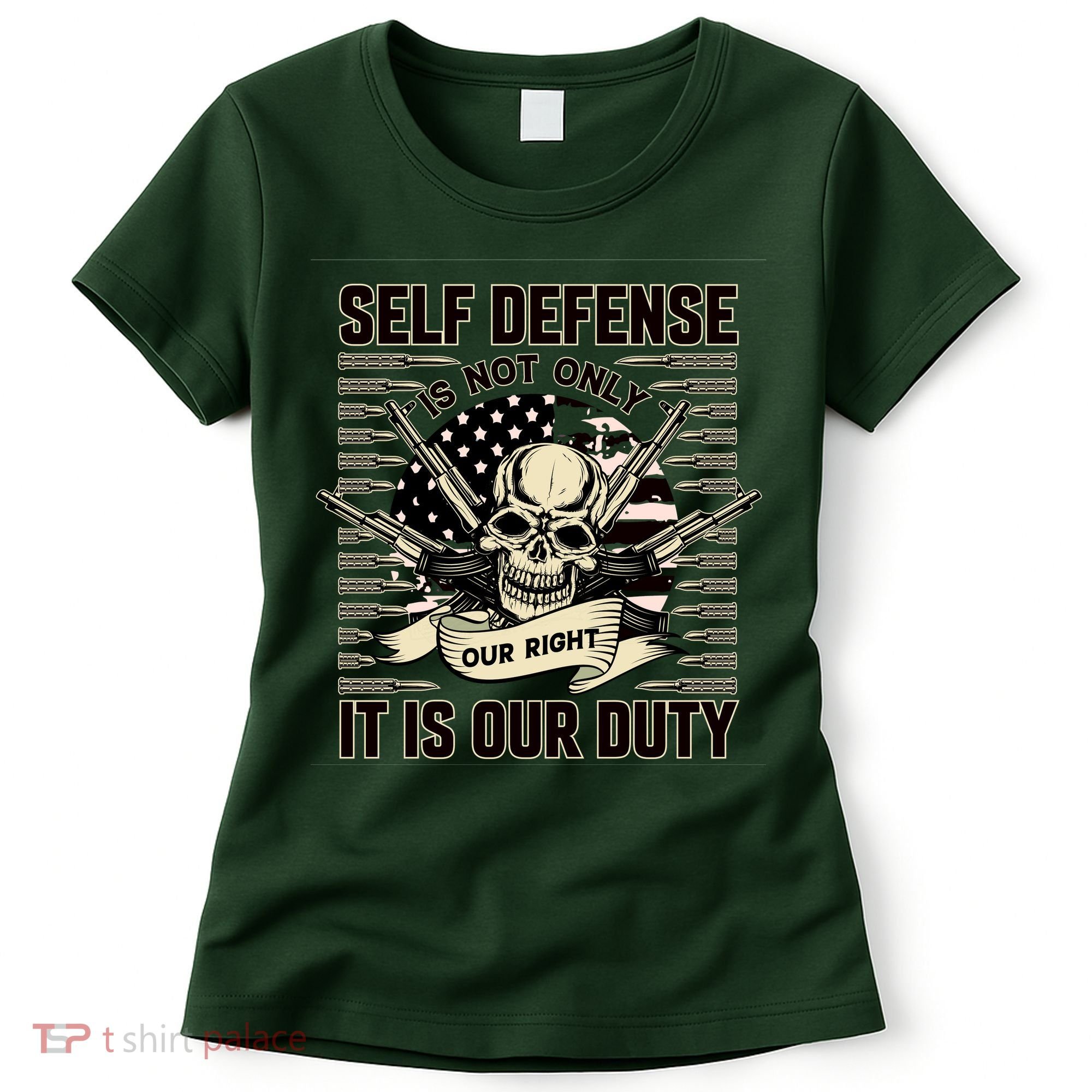 2nd Amendment Self Defense Women's T-Shirt