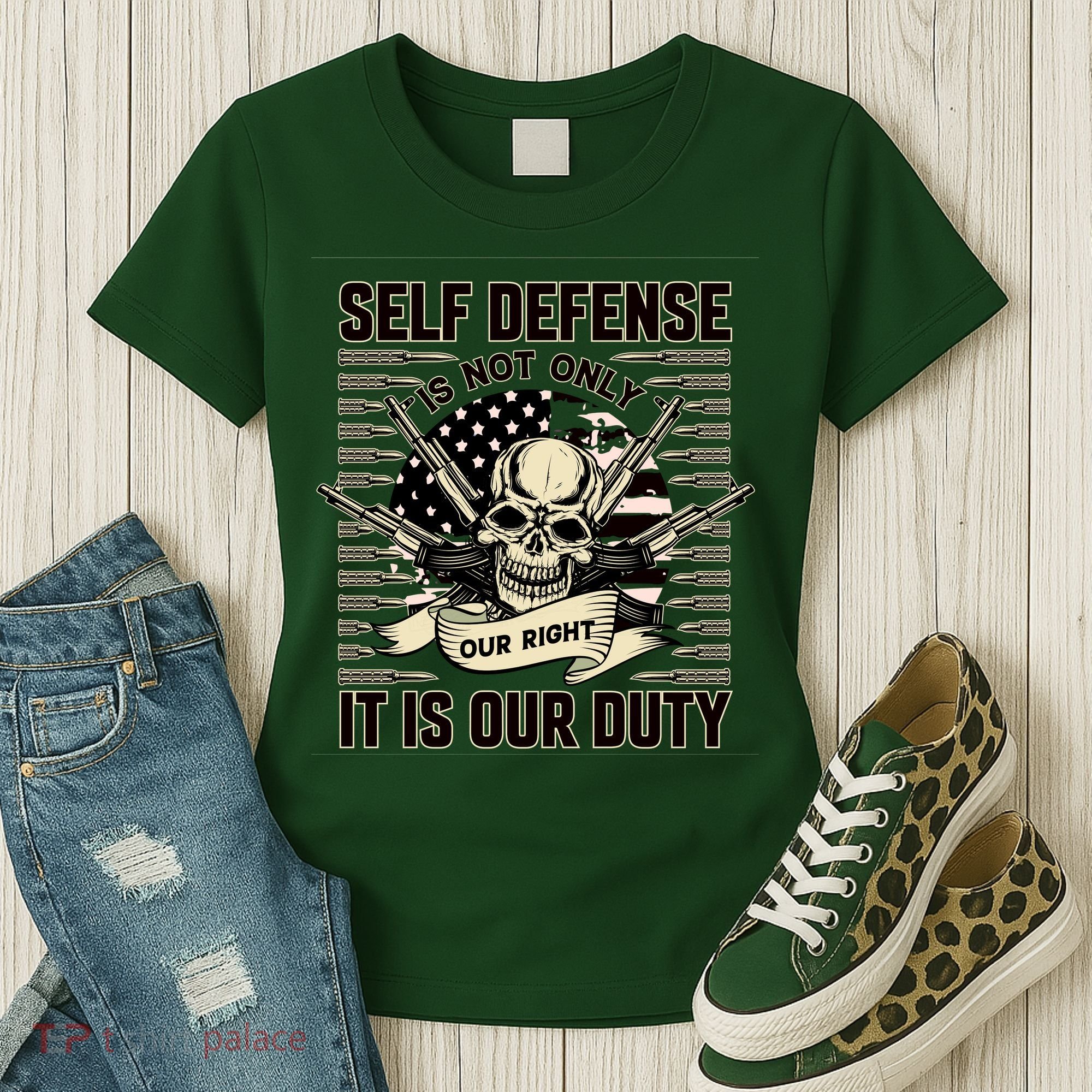 2nd Amendment Self Defense Women's T-Shirt