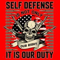 2nd Amendment Self Defense Santa Hat thumb 1