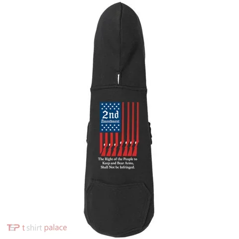 2nd Amendment Script Doddie Hoodie in the selected color