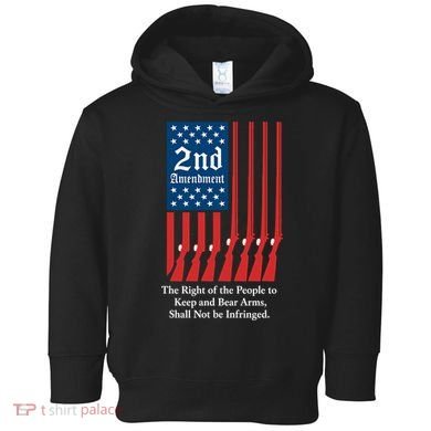 2nd Amendment Script Toddler Hoodie