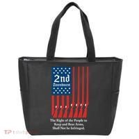 2nd Amendment Script Tote Bag thumb 0