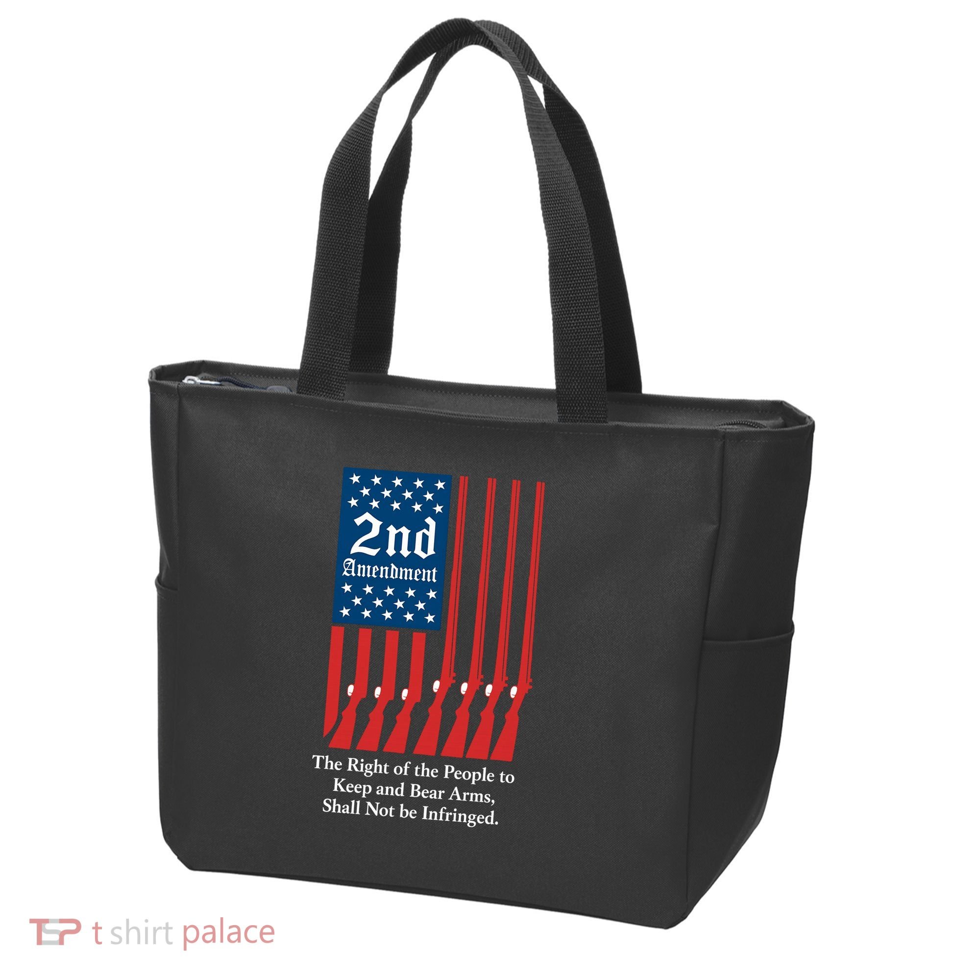 2nd Amendment Script Tote Bag