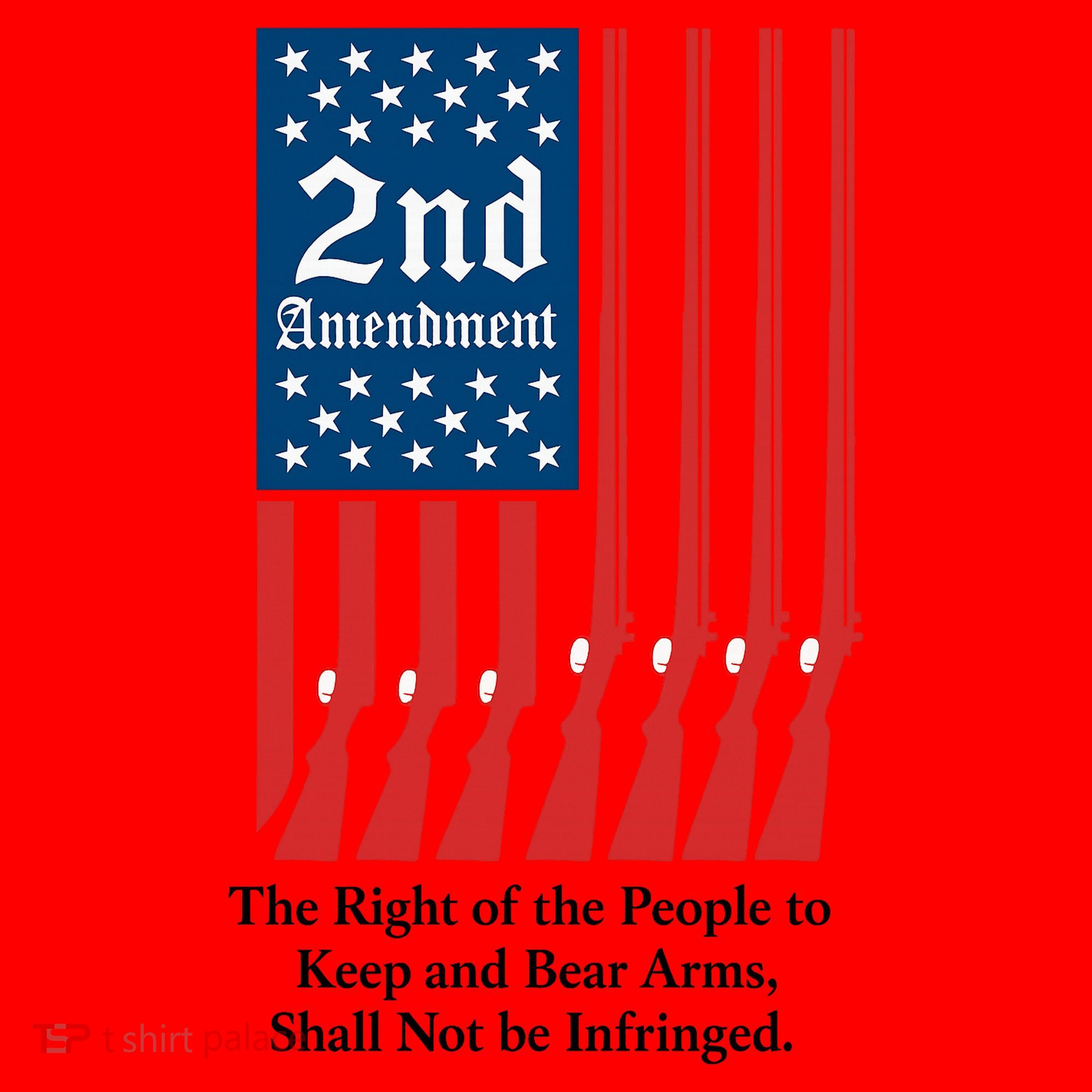 2nd Amendment Script Santa Hat