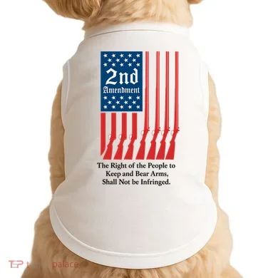 2nd Amendment Script Doggie Tank