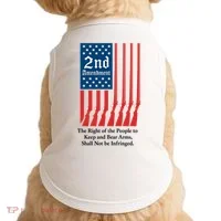 2nd Amendment Script Doggie Tank thumb 0