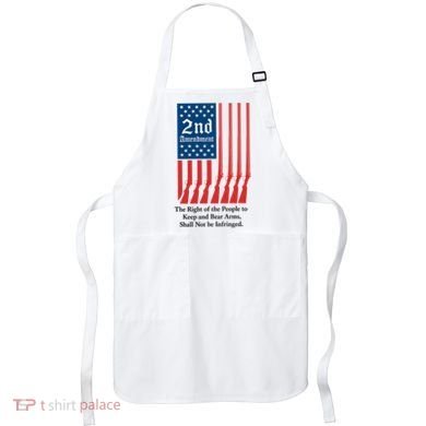 2nd Amendment Script Apron