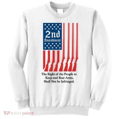 2nd Amendment Script Sweatshirt