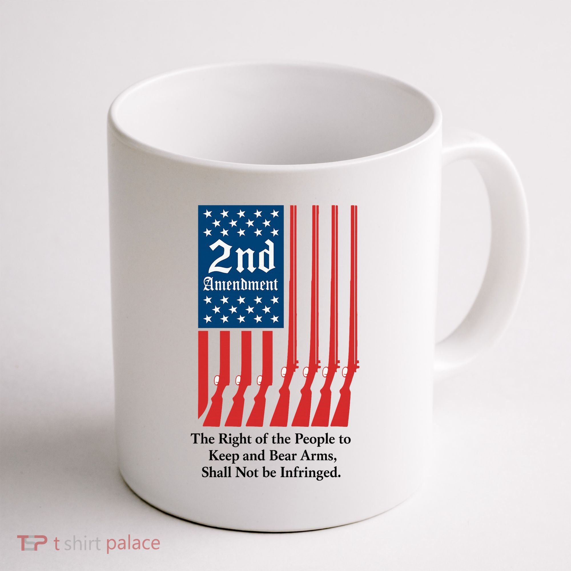 2nd Amendment Script Coffee Mug