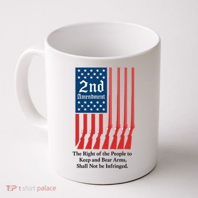 2nd Amendment Script Coffee Mug