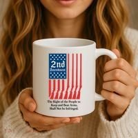 2nd Amendment Script Coffee Mug thumb 3