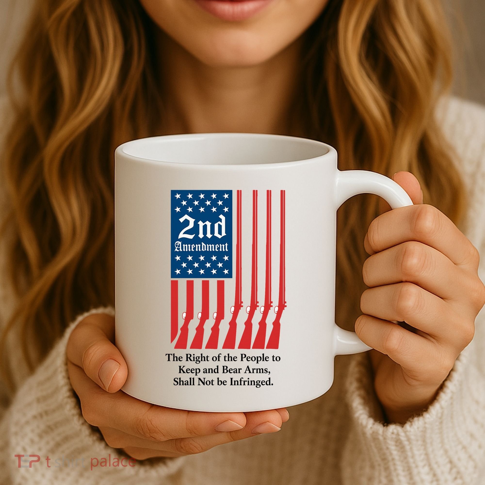 2nd Amendment Script Coffee Mug