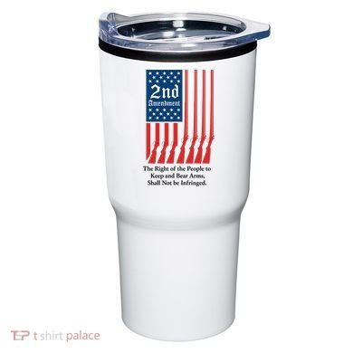 2nd Amendment Script Tumbler