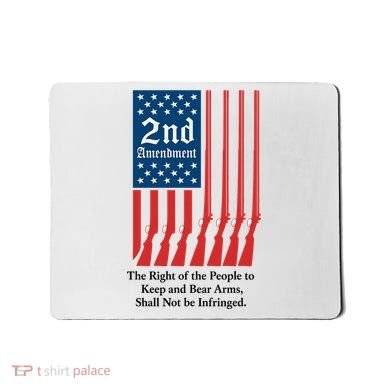 2nd Amendment Script Mousepad