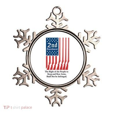 2nd Amendment Script Ornament