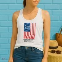2nd Amendment Script Women's Tank Top thumb 2