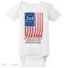 2nd Amendment Script Baby Bodysuit