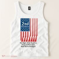 2nd Amendment Script Tank Top thumb 2
