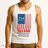 2nd Amendment Script Tank Top thumb 3