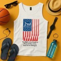 2nd Amendment Script Tank Top thumb 4