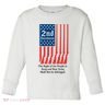 2nd Amendment Script Toddler Long Sleeve