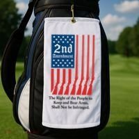 2nd Amendment Script Golf Towel thumb 2