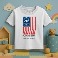 2nd Amendment Script Toddler T-Shirt thumb 3
