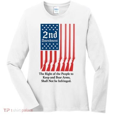 2nd Amendment Script Women's Long Sleeve Shirt
