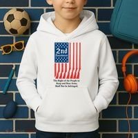 2nd Amendment Script Kids Hoodie thumb 2
