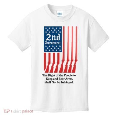 2nd Amendment Script Kids T-Shirt