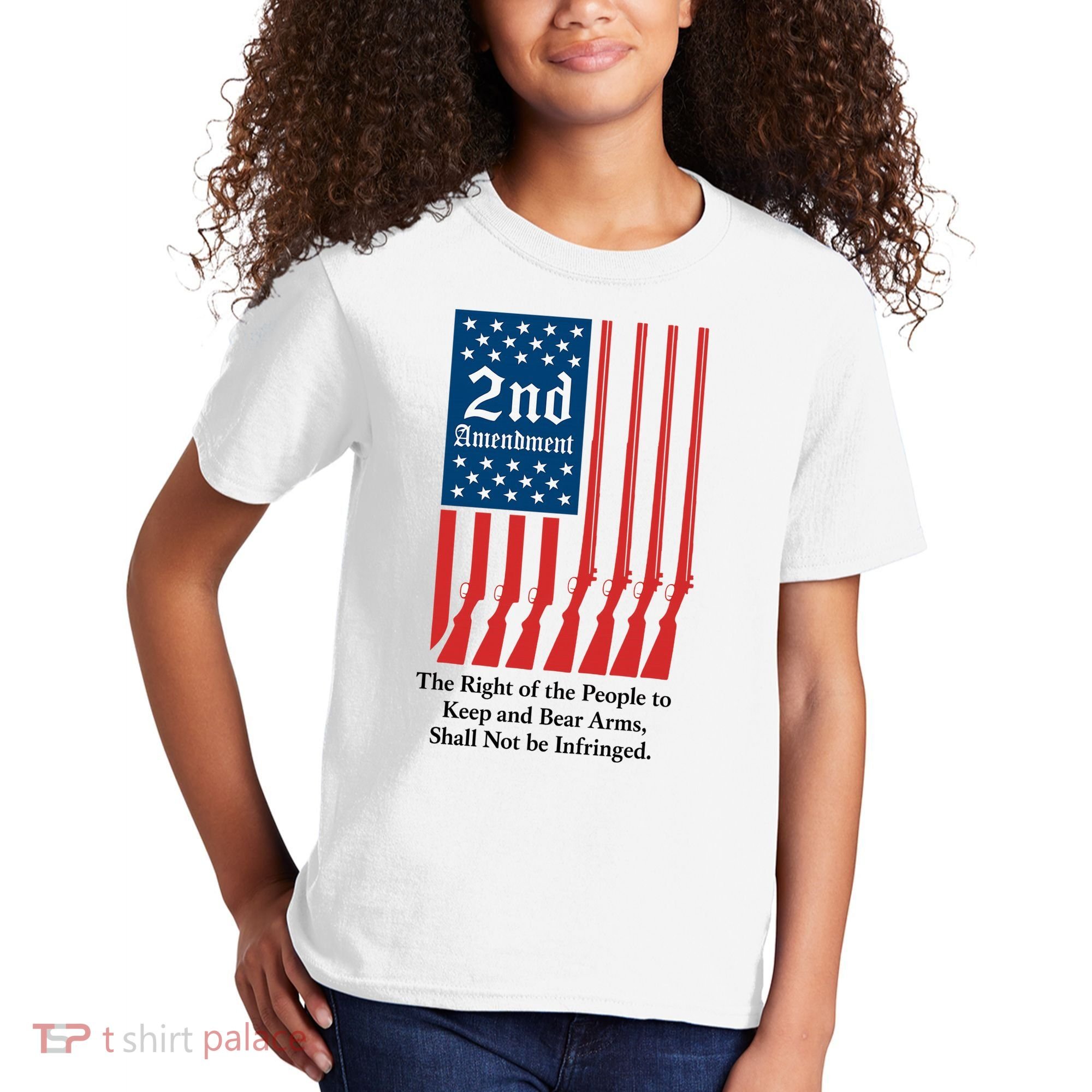 2nd Amendment Script Kids T-Shirt