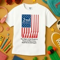 2nd Amendment Script Kids T-Shirt thumb 3